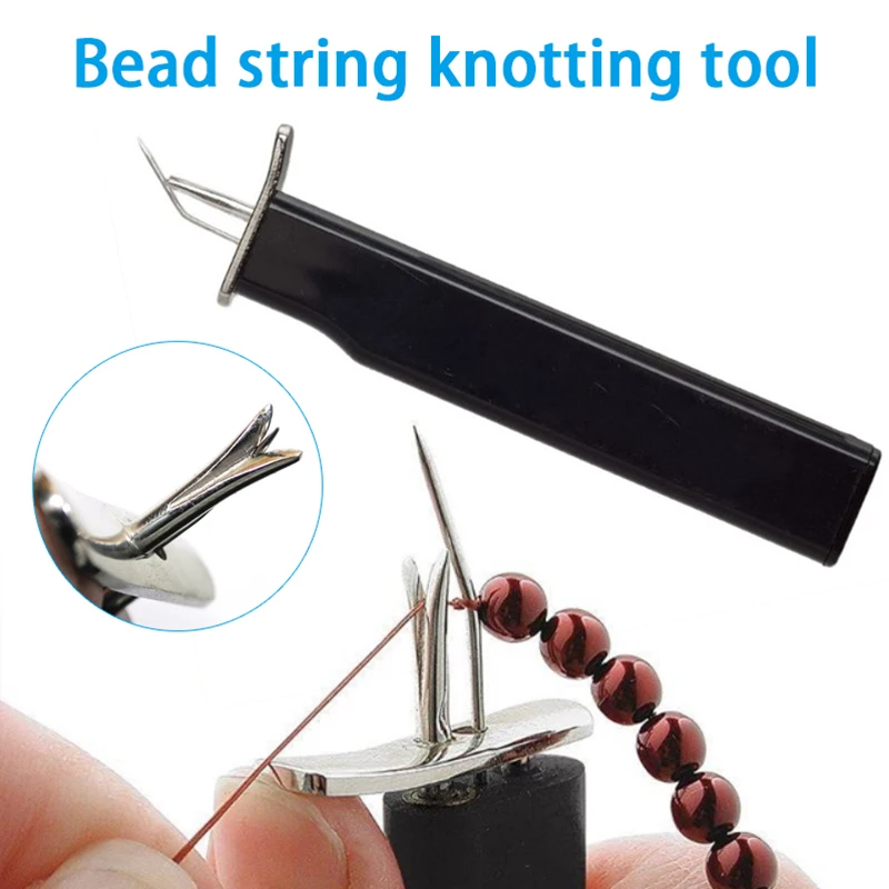 

Bead Knotting Tool Pearl Jewelry Making Tool Create Secure Knots for Stringing Pearls and other Beads Bracelet Making Tools Шить