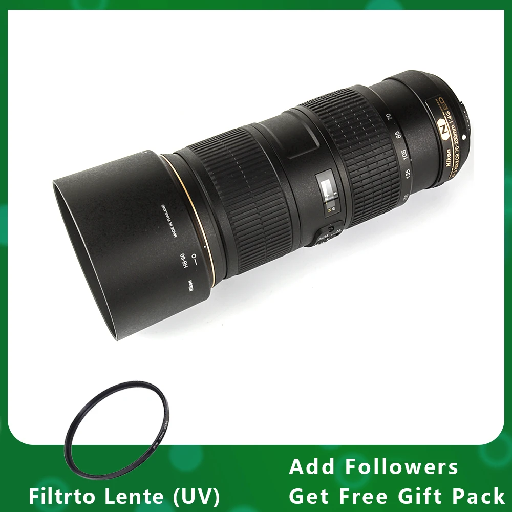 Объектив Nikon AF-S NIKKOR 70-200 мм f/4G ED VR для камеры SLR