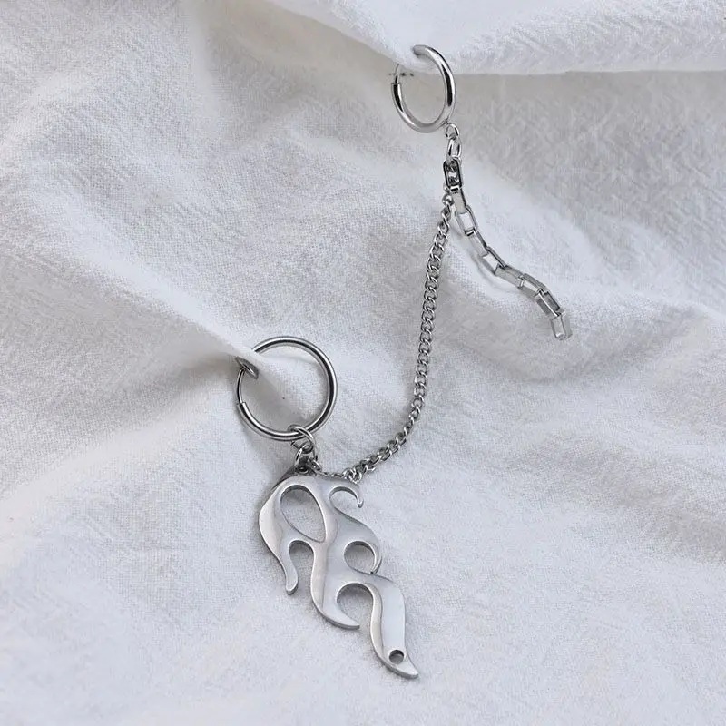 Личность Boun Noppanut Prem Warut серьги для косплея унисекс зажим ушей панк готическая