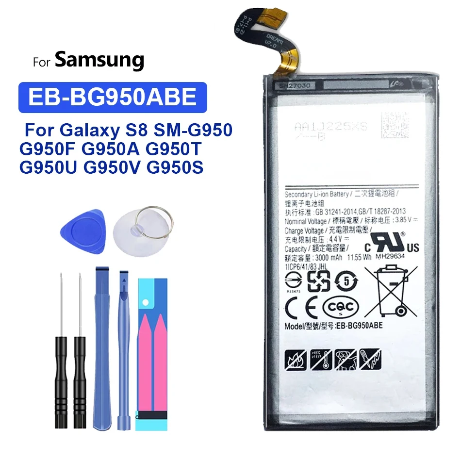 Аккумулятор для Samsung Galaxy S S2 S3 S4 S5 S6 S7 S8 S9 S10 5G S10E S20 mini Edge Plus Ultra SM G930F i9300 i9305 G950F G925S i9070