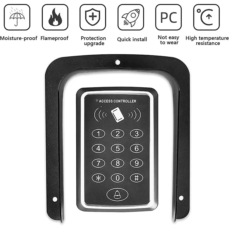 Дверной звонок дождевик уличный дверной солнцезащитный коробка машина контроля