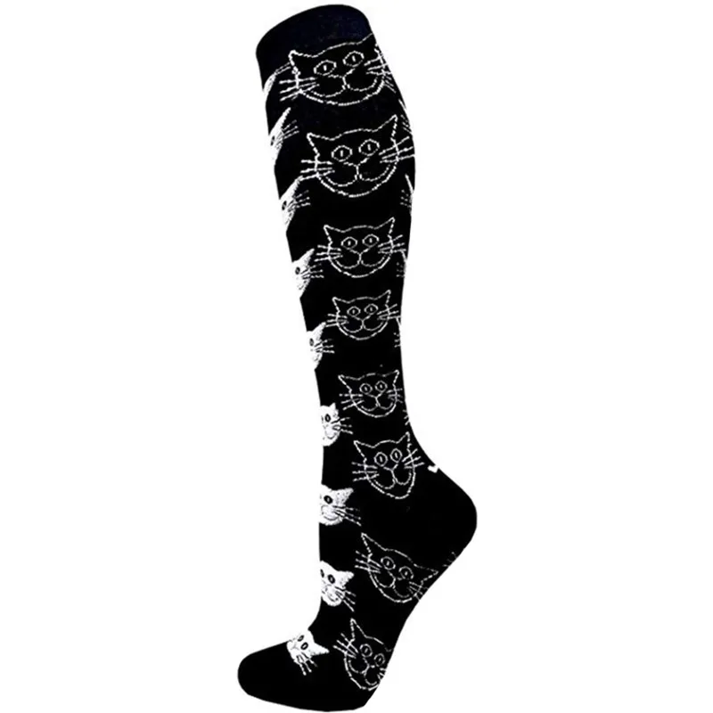 Women Compression Sock Female Medical Cycling ONE Pair Medical Nursing Women Sports Compression Medias De Bicycle Running