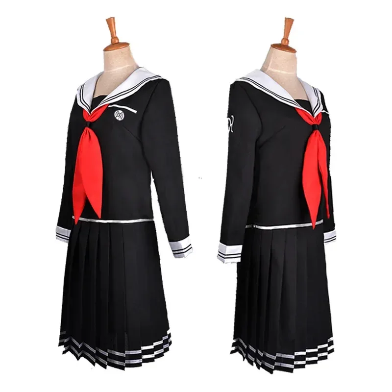 Фото Хит продаж: Костюм для косплея по аниме-игре Danganronpa, школьная форма Токо Фукавы (JK) для женщин и девушек, для Хэллоуина, вечеринок, сценических выступлений 2MN40 №4