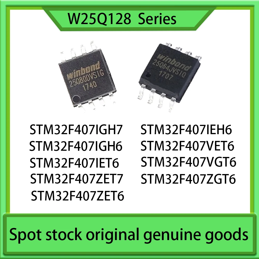 

W25Q128JVSIQ W25Q128JWSIQ W25Q128JVEIQ SOP-8 128Mbit IC Chip (1piece)100% New Mxy 1PCS 5-20PCS Integrated Circuit In Stock NOR