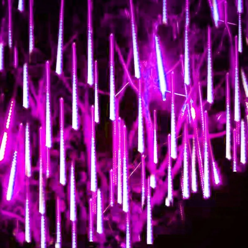 

1/2/3/4 Set Outdoor LED Meteor Shower Lights Falling Rain Drop Waterproof for Christmas Party Fairy Garden Holiday Decorations