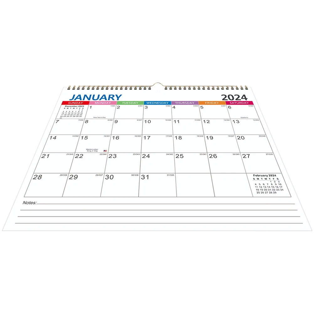 

Настенный календарь, английский календарь, ежемесячный календарь, настенный календарь для ежедневного использования