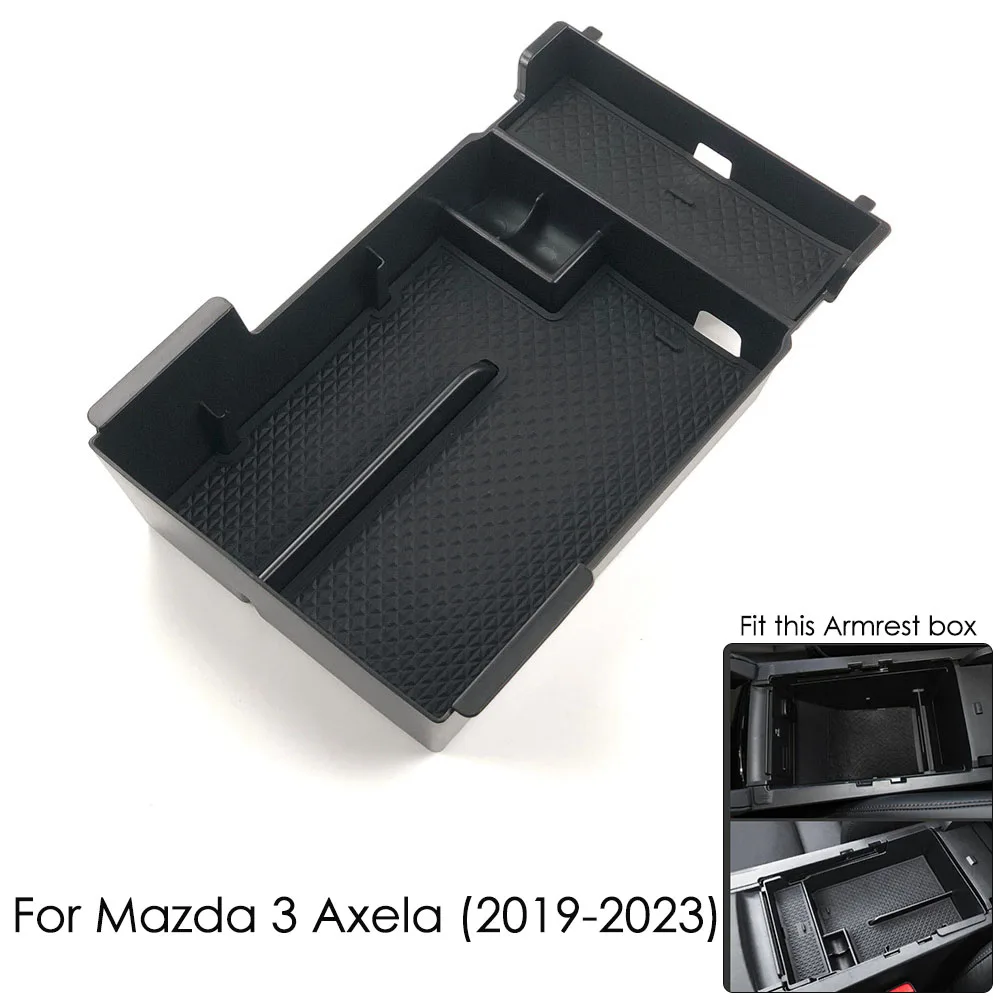 

For Mazda3 Mazda 3 Axela 2019 2020 2021 Central Control Storage Box Armrest Box Storage Box Car Accessories