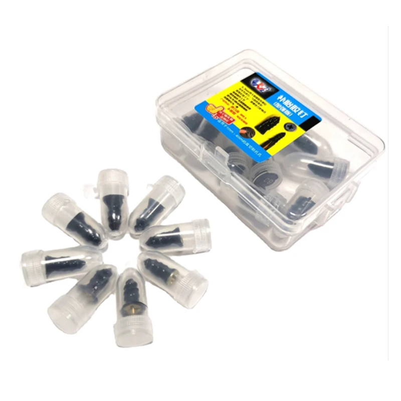 

10pcs Tire Repair Rubber Nail Screws Vacuum Tyre Repair For Motorcycle Electric