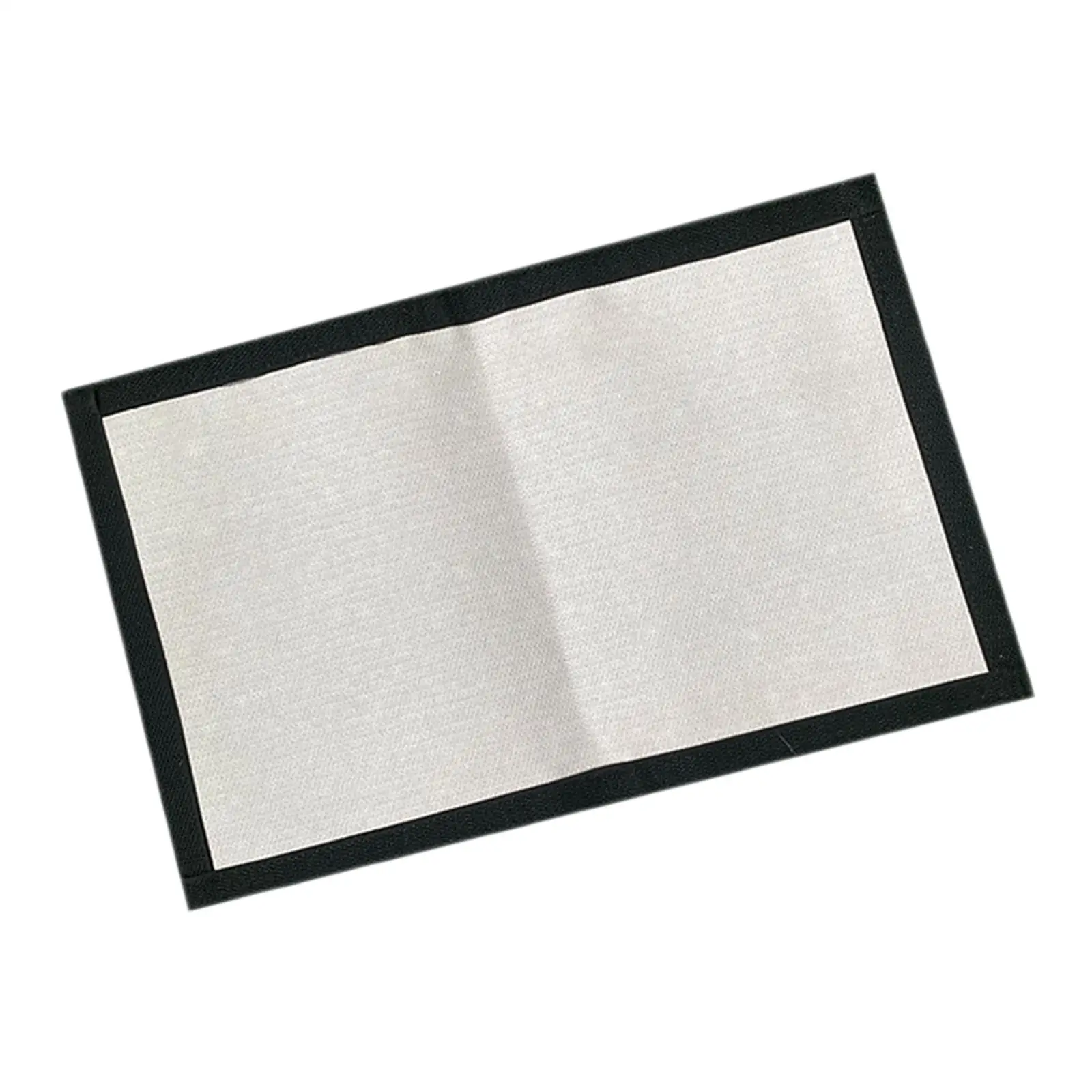 

Fire Pit Pad Floor for Hiking Protective Wood Burning 33x21cm Lawn Yard Outdoor BBQ Flame Retardant Ember Mat Grill Mat