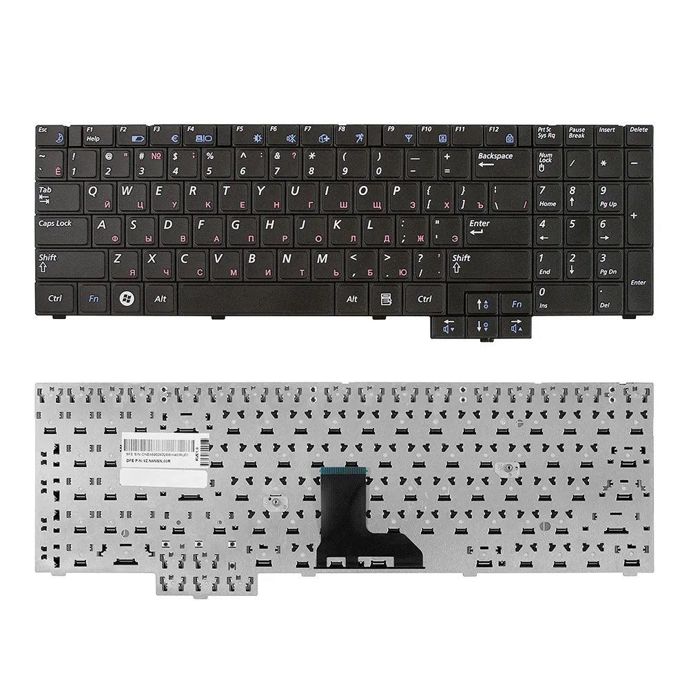 Клавиатура для Samsung R528 DS01RU черная|Комплектующие ремонта ноутбуков| |