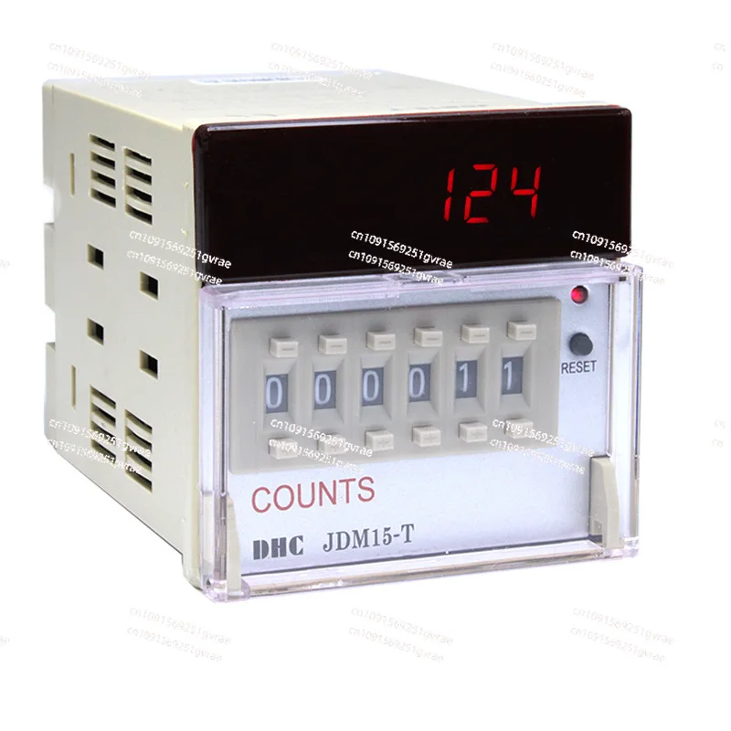 Contador de pantalla Digital cuenta DHC JDM15 узкая ручка реверсивный контейнер для suma и ресторана