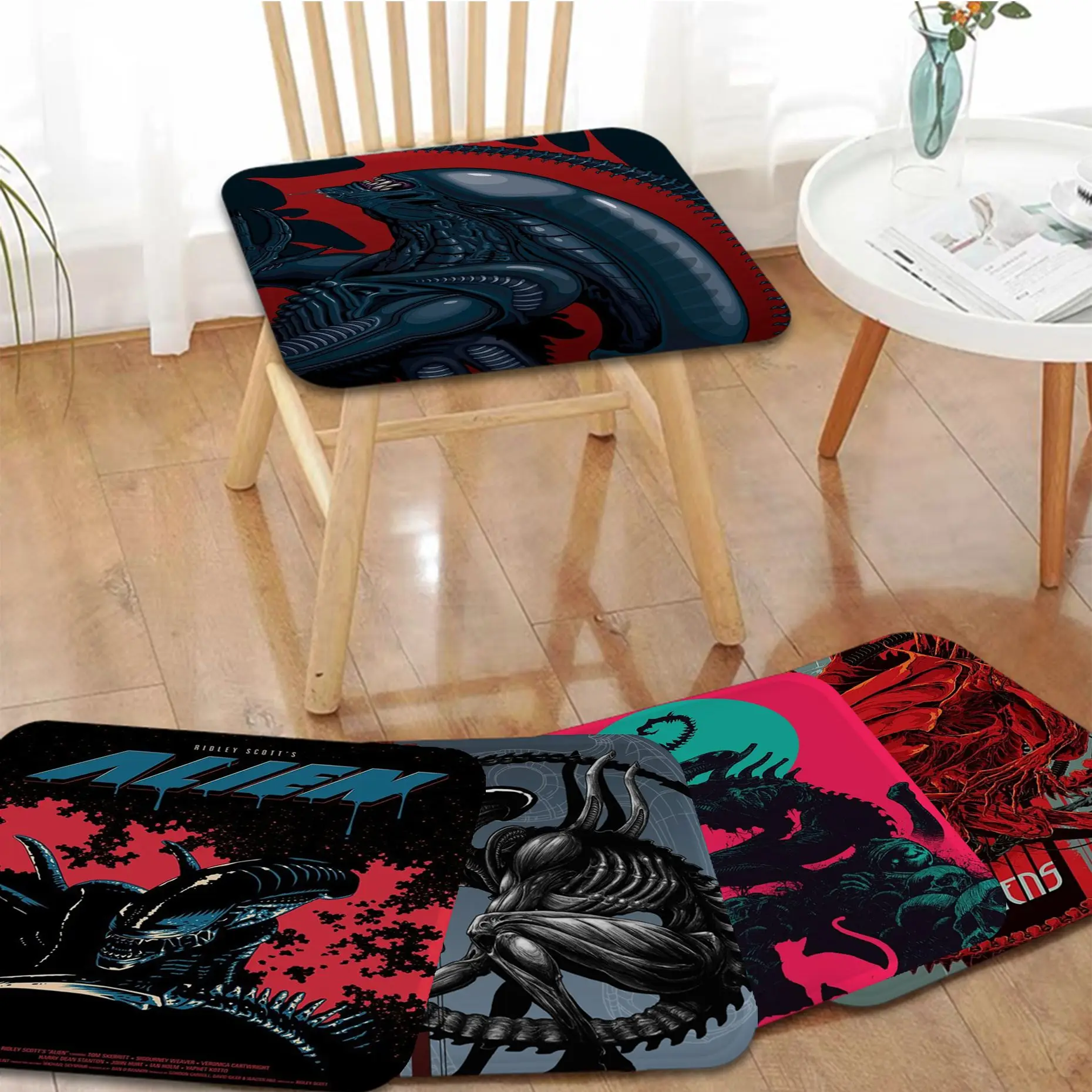 

Movie Alien Four Seasons Meditation Cushion Stool Pad Dining Chair Tatami Seat Cushion Anti-Slip Outdoor Garden Cushions