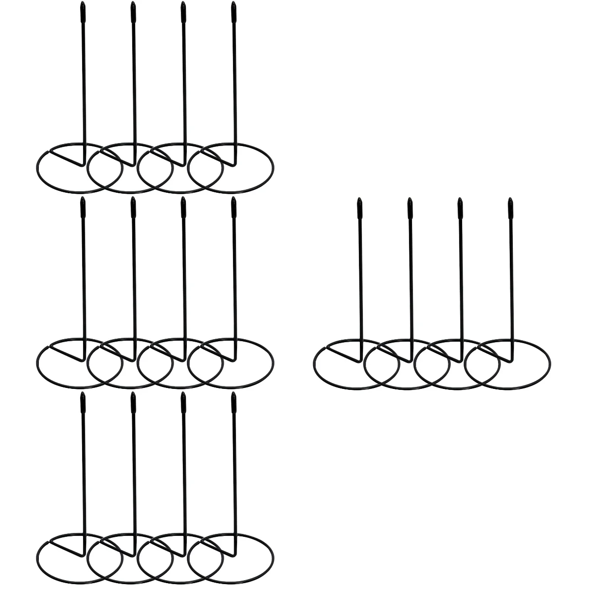 

16 Pcs Bill Insert Office Receipt Organizer Holders Desk Supplies Fork Stainless Steel Metal Spike