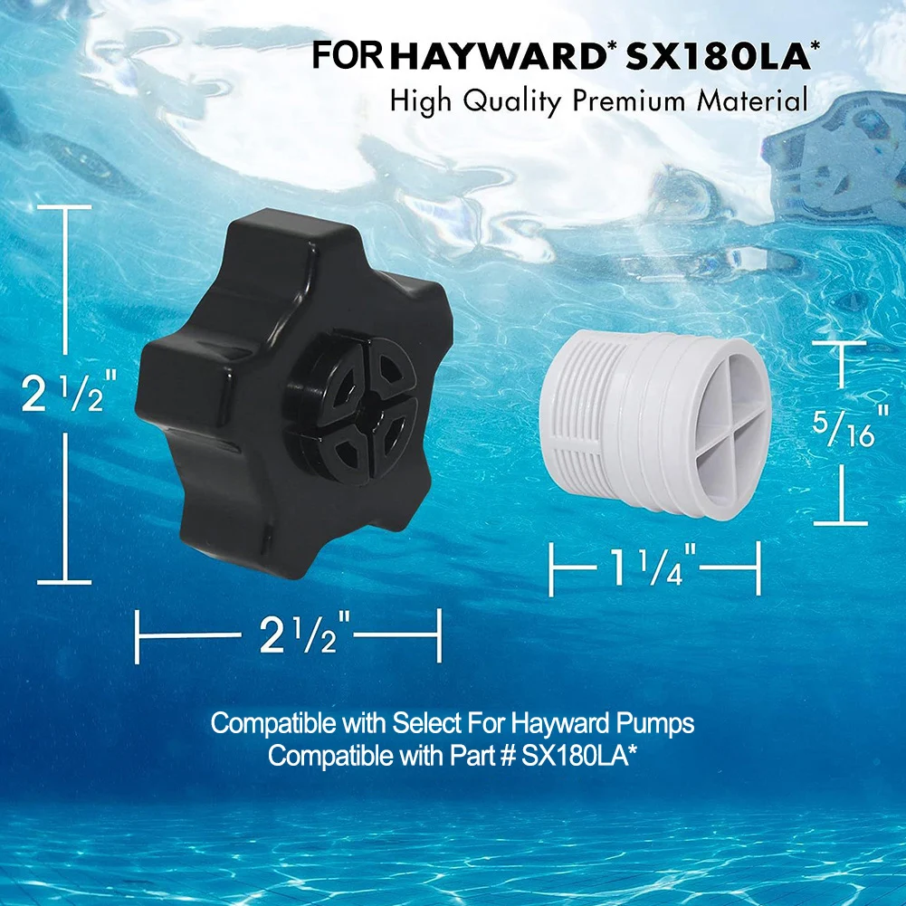 Фото Комплект сливной заглушки, совместимый с Hayward SX180LA, для ProSeries: эффективное решение для обслуживания бассейнов и спа. №4