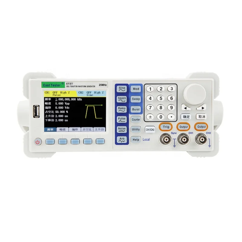 

ET3340 40Mhz Precision Two-channel high-frequency arbitrary waveform generator