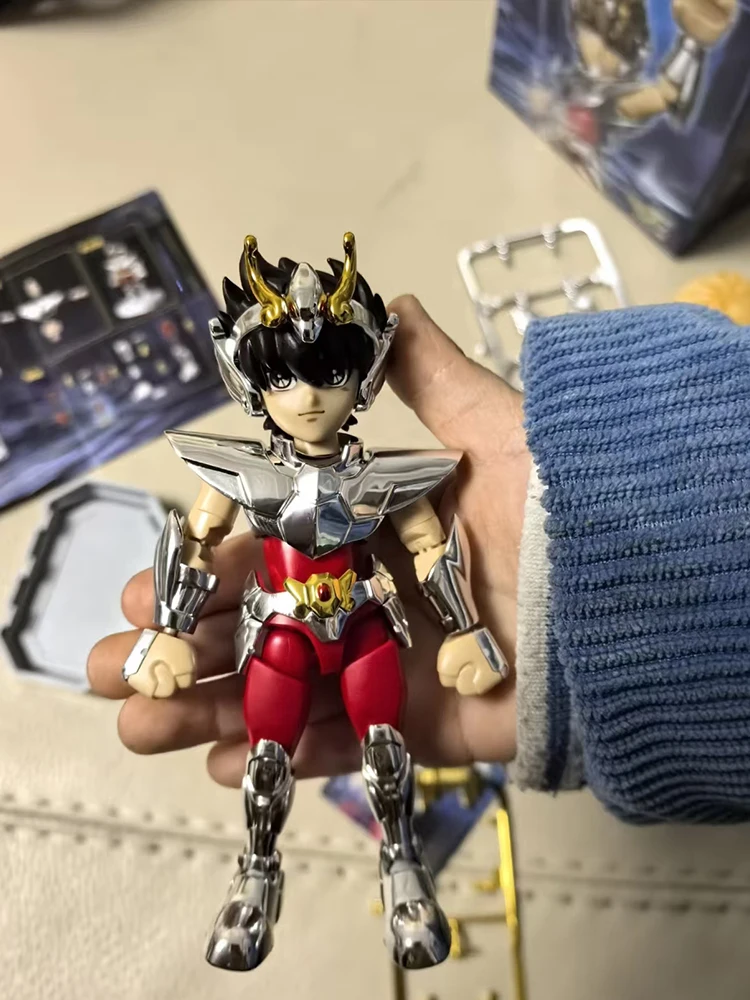 Фото В наличии: Официальные фигурки Saint Seiya, 1-е издание, серия Sanctuary Legend, Blind Box, 20+ точек артикуляции, 12 см, игрушка Афина-Стрелец №5