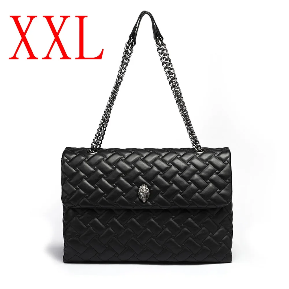 

2023 New Kurt G Luxury Women's Bag Diamond Chain Messenger Bag UK London Design Eagle Bird Head Shoulder Bag Large Capacity