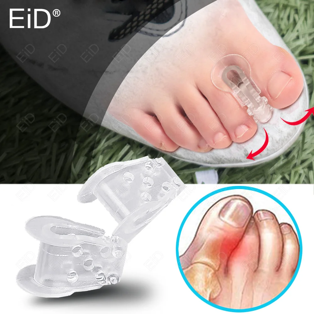 

EiD Orthotics pads for Toe Separator Hallux Valgus Bunion Corrector Feet Bone Thumb Adjuster Pedicure pad Straightener man women