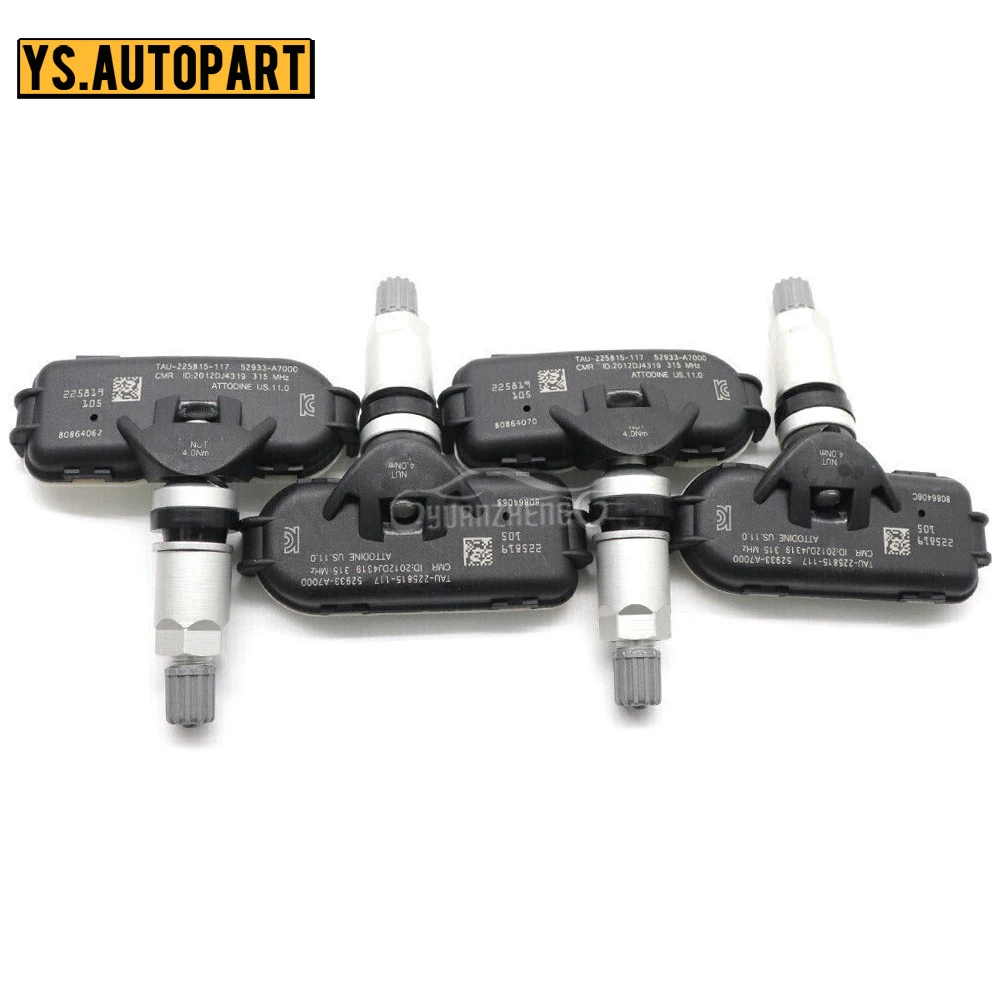 

Автомобильная система контроля давления в шинах TPMS 52933-A7000 для Hyundai Elantra Coupe Kia Forte5 Forte 2014-17 52933A7000