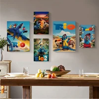 disney rio 2 classic movie posters decoracion painting wall art kraft paper posters wall stickers