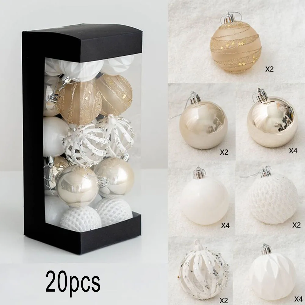 

Christmas Balls Decor Xmas Tree Hanging Baubles Pendant Home Party Wedding Ornament 2023 Christmas Supplies New Year Gift