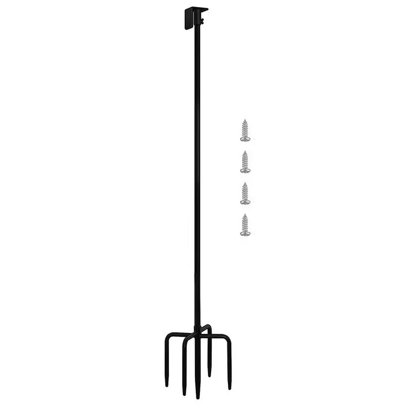 Pole Cute Birds Food Holder Multiuse Birds Feeder Stand Rack For Pets 1.8m Bird House Mounting Post Screw Set