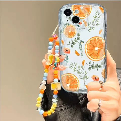 Оранжевый милый чехол с тыквой для Infinix Hot 60 50 Pro Plus 60i Note 50 50X 50S Tecno Spark Go 2 40C 40 Camon 40 30 Pro Cover
