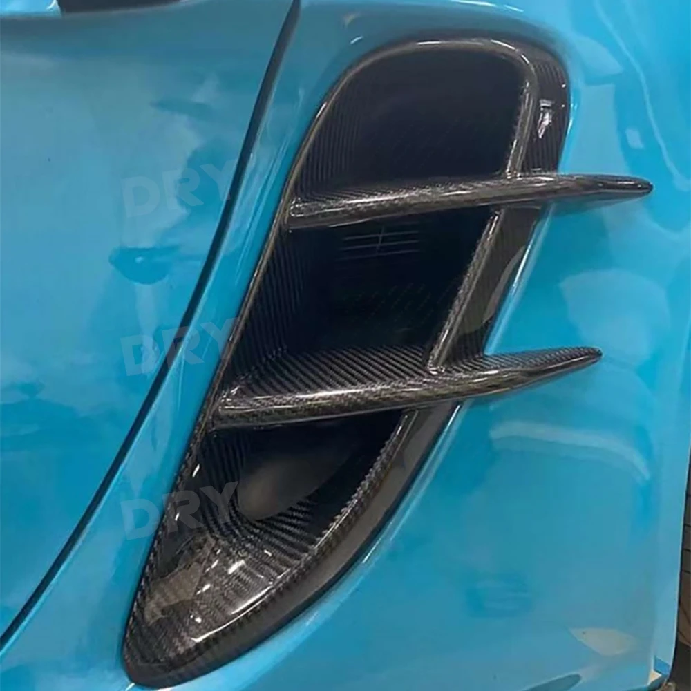 Боковые впускные отверстия для крыльев из углеродного волокна отделочные крышки