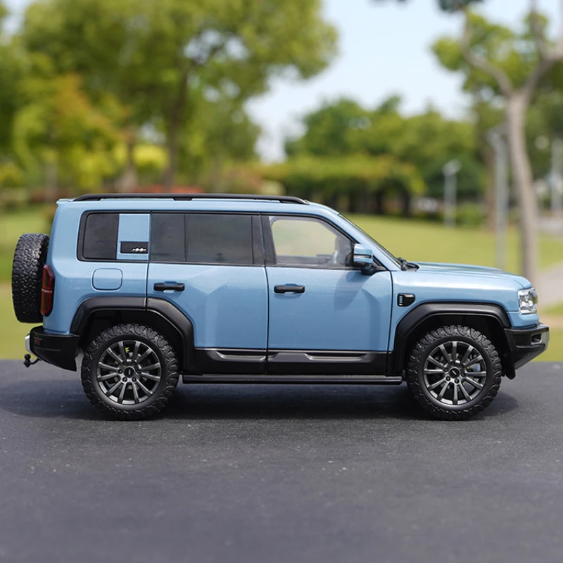 Модель автомобиля BYD-Formula DMO 5 из сплава внедорожник украшение стола коллекционный