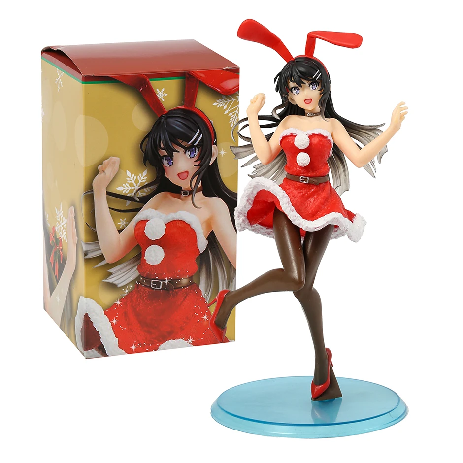 

Кролик Девочка Senpai Mai Sakurajima Зимний кролик Ver. Коллекционная модель игрушки Coreful