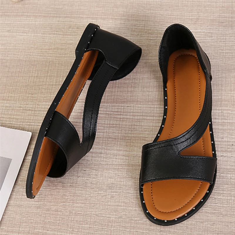 

Women's Sandals 2022 Summer New Fashion Rome Sandals Slippers Beach Casual Comfortable Ladies Soft Shoes Slide Sandalias Mujer