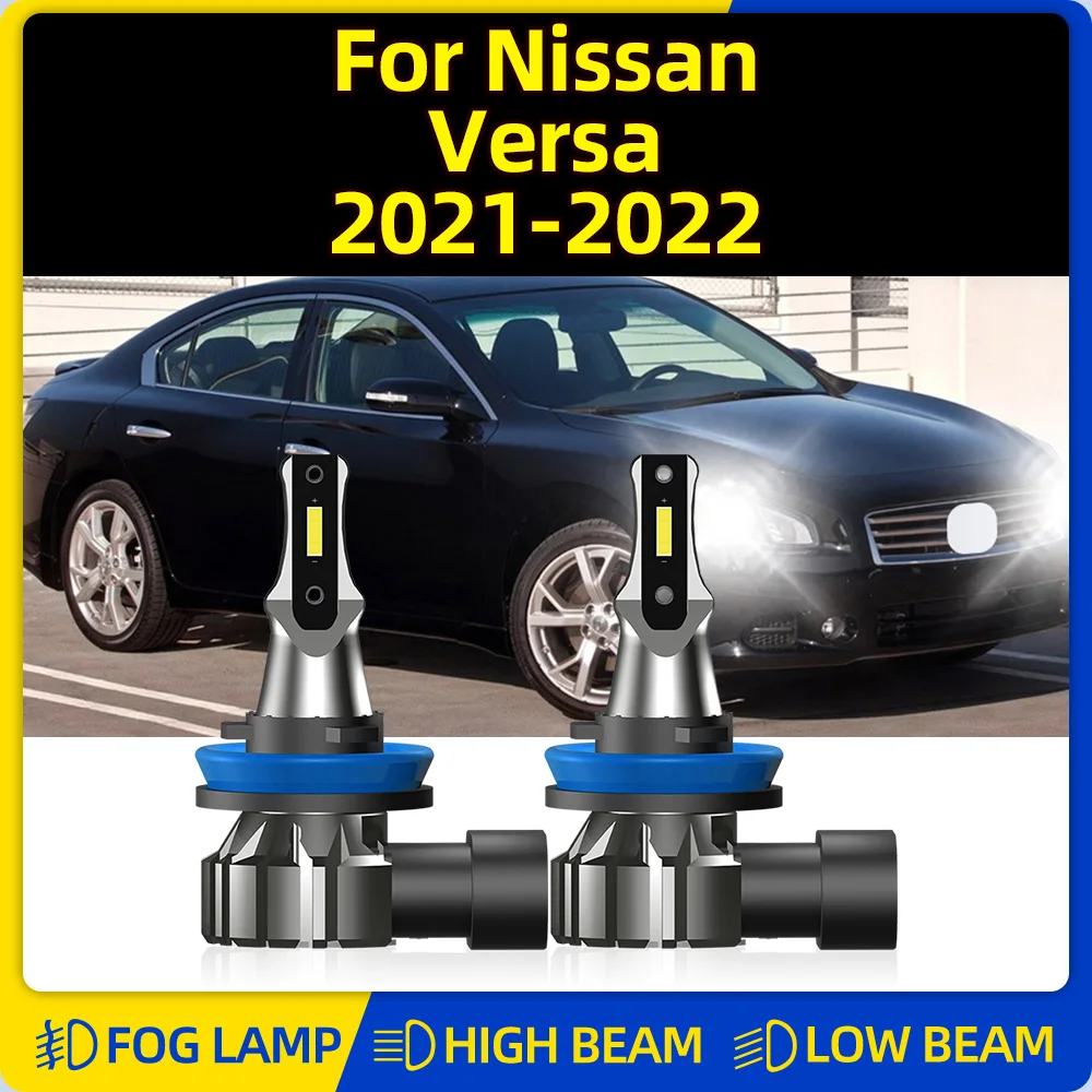 Лампы головного света 6000 лм автомобильные фары ближнего 2021 K чипы CSP 12 В подключи и