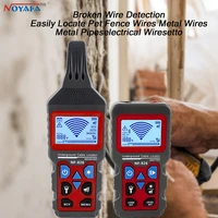noyafa nf 826 high voltage wire tracker portable telephone cable locator underground pipe detector professional cable finder