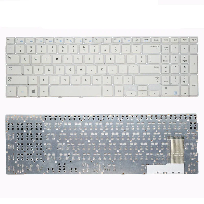 Новая сменная клавиатура для ноутбука совместимая с Samsung NP 470r5e 370r5e 510r5e 450r5v 450r5u 450r5j