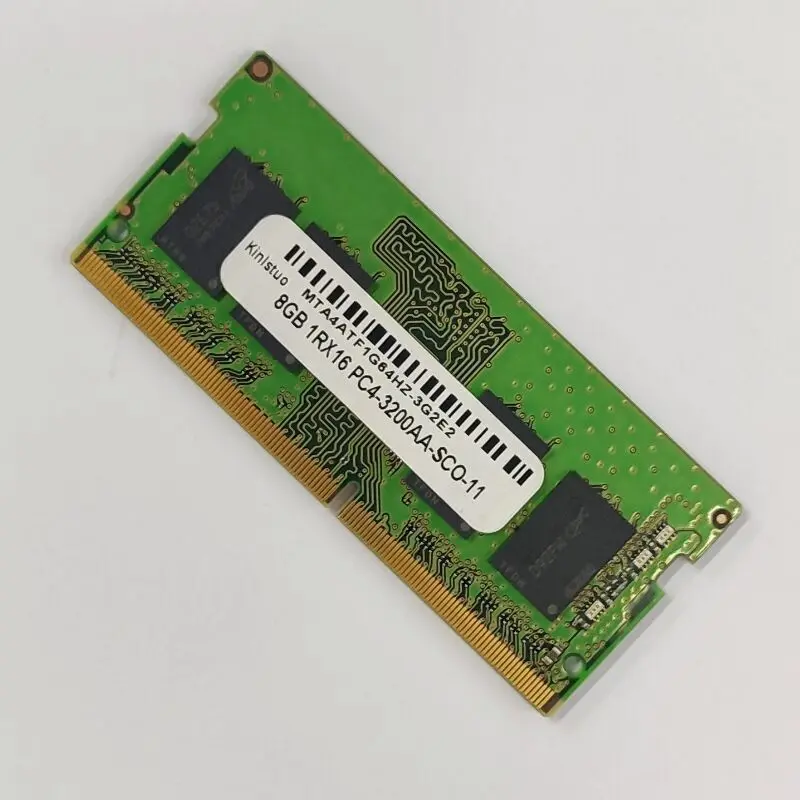 Kinlstuo RAMS DDR4 8 Гб 3200 МГц память для ноутбука DDR4 8 Гб 1RX16 PC4-3200AA-SCO-11 260PIN SODIMM память для ноутбука 1,2 в