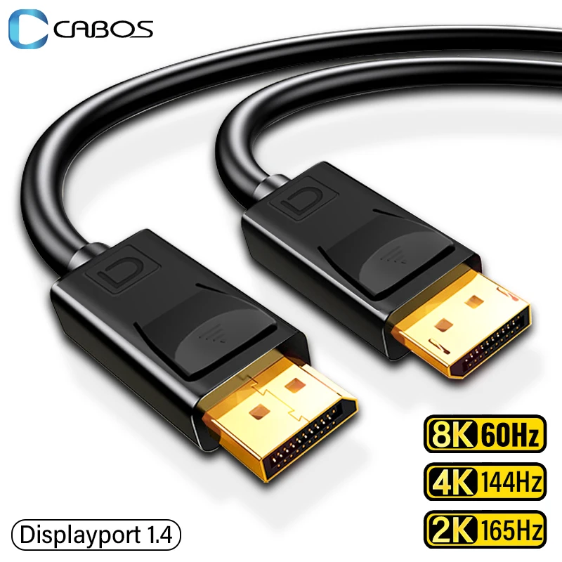 

8K DP к DP кабелю Displayport 2. 0 4K 1,4 Гц HD Видео Аудио кабель порт дисплея для компьютера ноутбука к ТВ монитору проектора PS3 PS4
