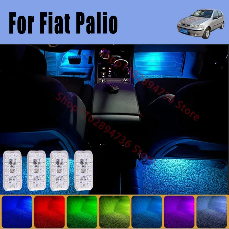 RGB-подсветка Footwell для багажного отделения автомобильная лампа сиденья высокого