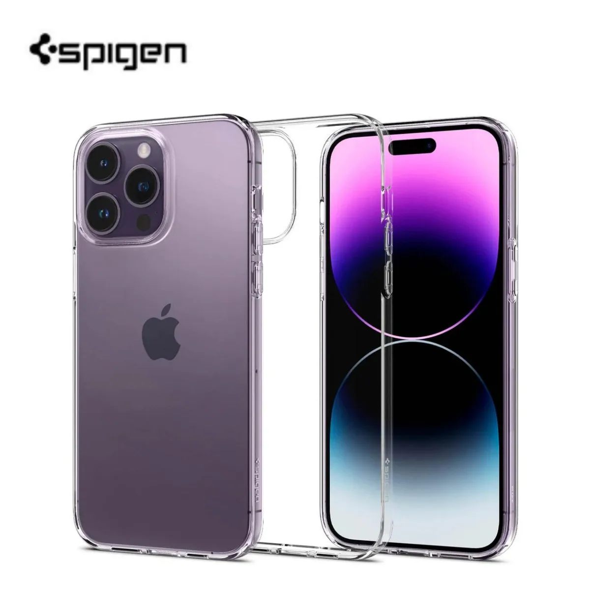 Spigen Liquid Crystal For iPhone 14 Pro Max 14 Plus Transparent TPU Soft Silicone Case iPhone 12 13 Pro Max Logo Spigen Case