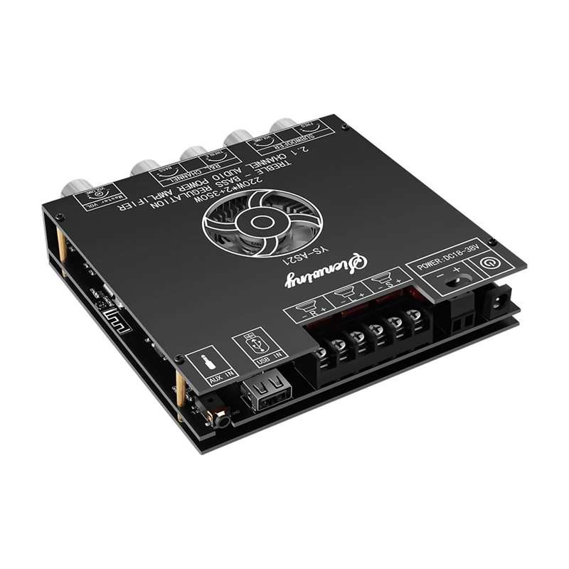 YS-AS21 2 1-канальная плата цифрового усилителя Bluetooth TPA3251 с регулировкой высоких