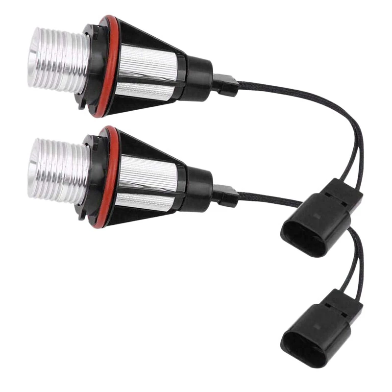 

7000K Green LED Angel Eye Marker Halo Light Bulbs Lamps for -BMW E39 E53 E60 E63 E64 E66 E87 5 6 7 X3 X5 [Pack of 2 Pcs]