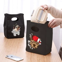 lunch bag for women kids cooler bag thermal bag dog printed portable lunch box ice pack tote food picnic bags lunch box for work