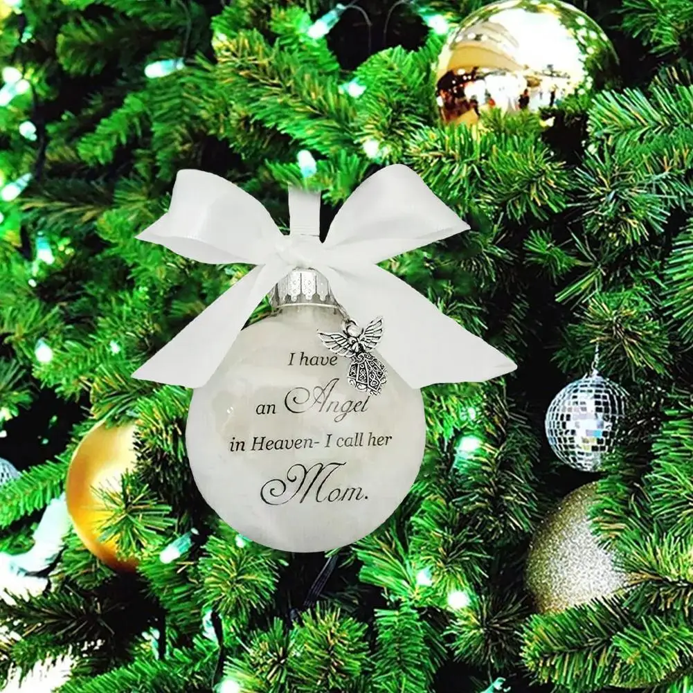 

Рождественский шар, украшение в виде ангела, подвеска-знак для украшений, у меня есть ангел на небесах, памятный домашний декор, Navidad B3O8