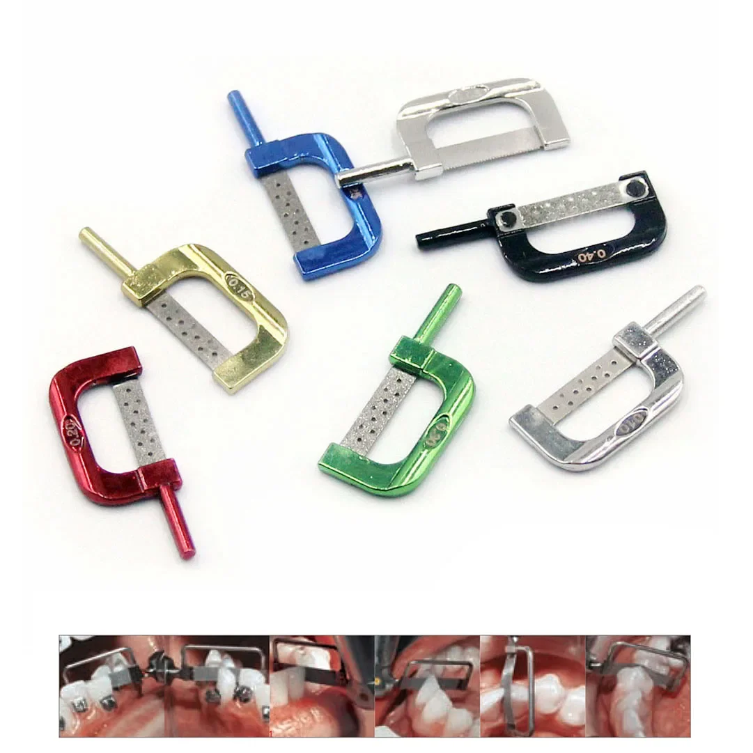 1 шт. алмазные Орто-полоски 7 цветов грубое и тонкое дополнительное пространство