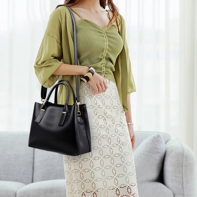 

For Office Elegant Top Color Women Bags Women Casual Handbags Women Bags Design Fashion Solid Messenger Vacation