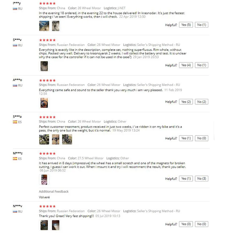 Мотор-колесо для электрического велосипеда 1000 Вт 48 В Задняя Ступица 28/27.5/26 | Спорт