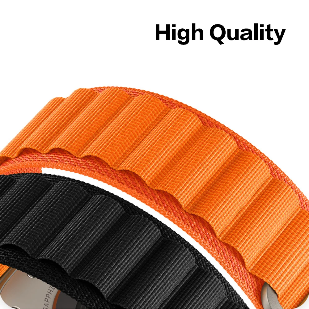 Фото Ремешок Alpine для Apple watch Ultra band 49 мм 44 мм 40 мм 42 мм 38 мм, браслет correa iWatch series 8 7 6 5 4 3 se 45 мм 41 мм №3
