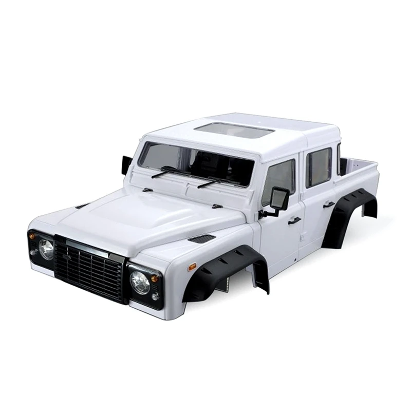 313 мм 12 3-дюймовая колесная база D130 Defender Pickup Body Shell для 1/10 RC гусеничного автомобиля