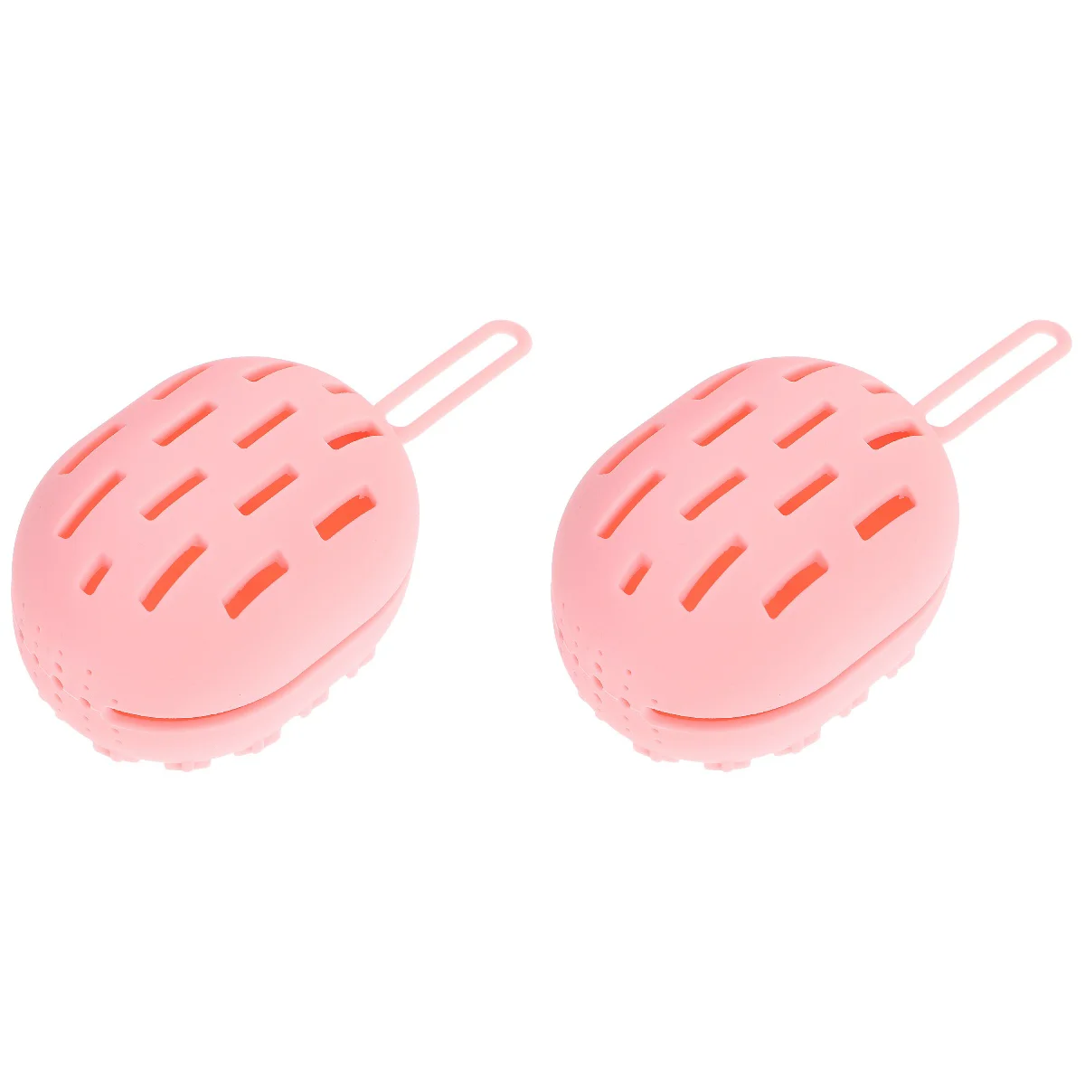 

2pcs Makeup Sponge Box Silicone Sponge Holder Makeup Egg Storage Case