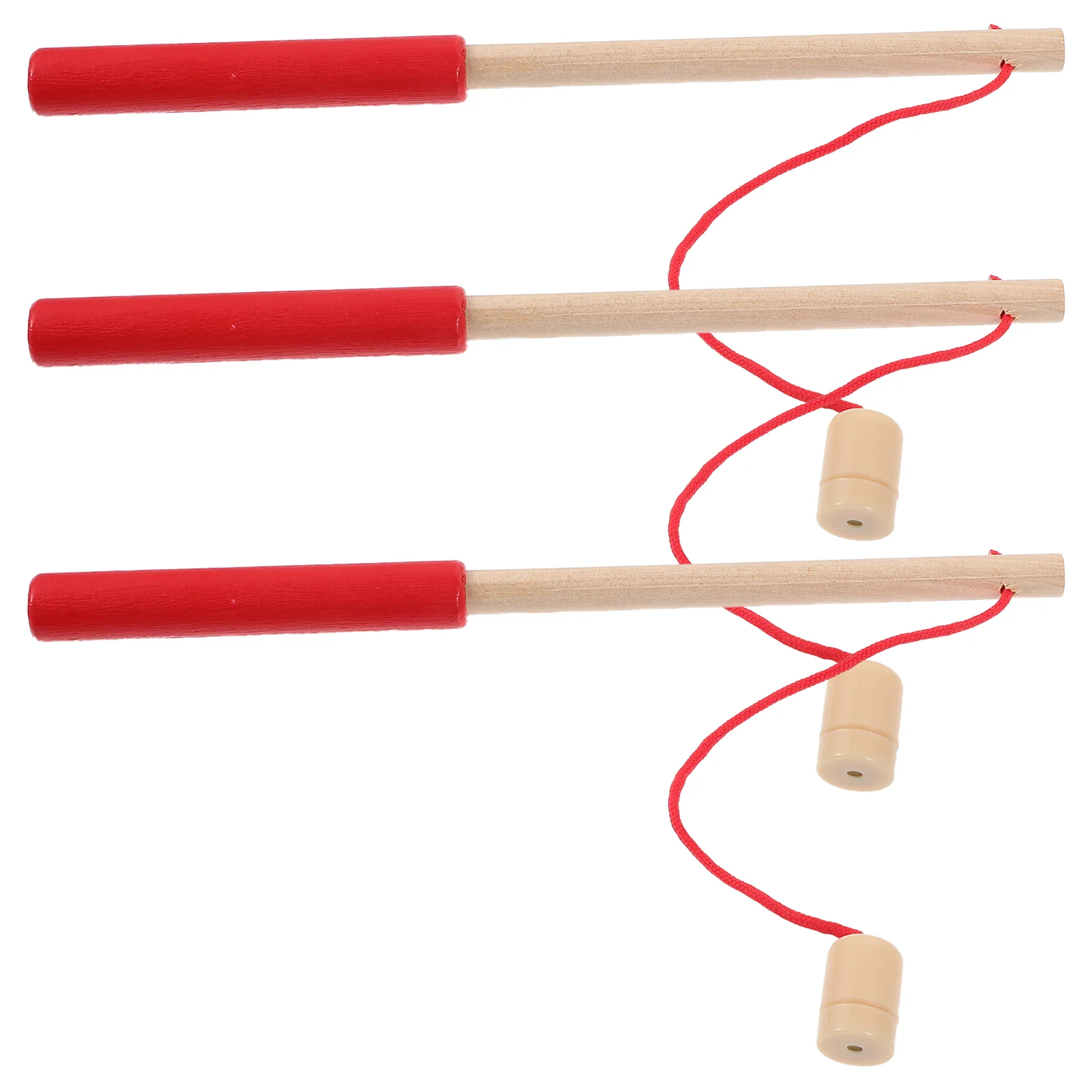 

3 шт., деревянные удочки для рыбалки