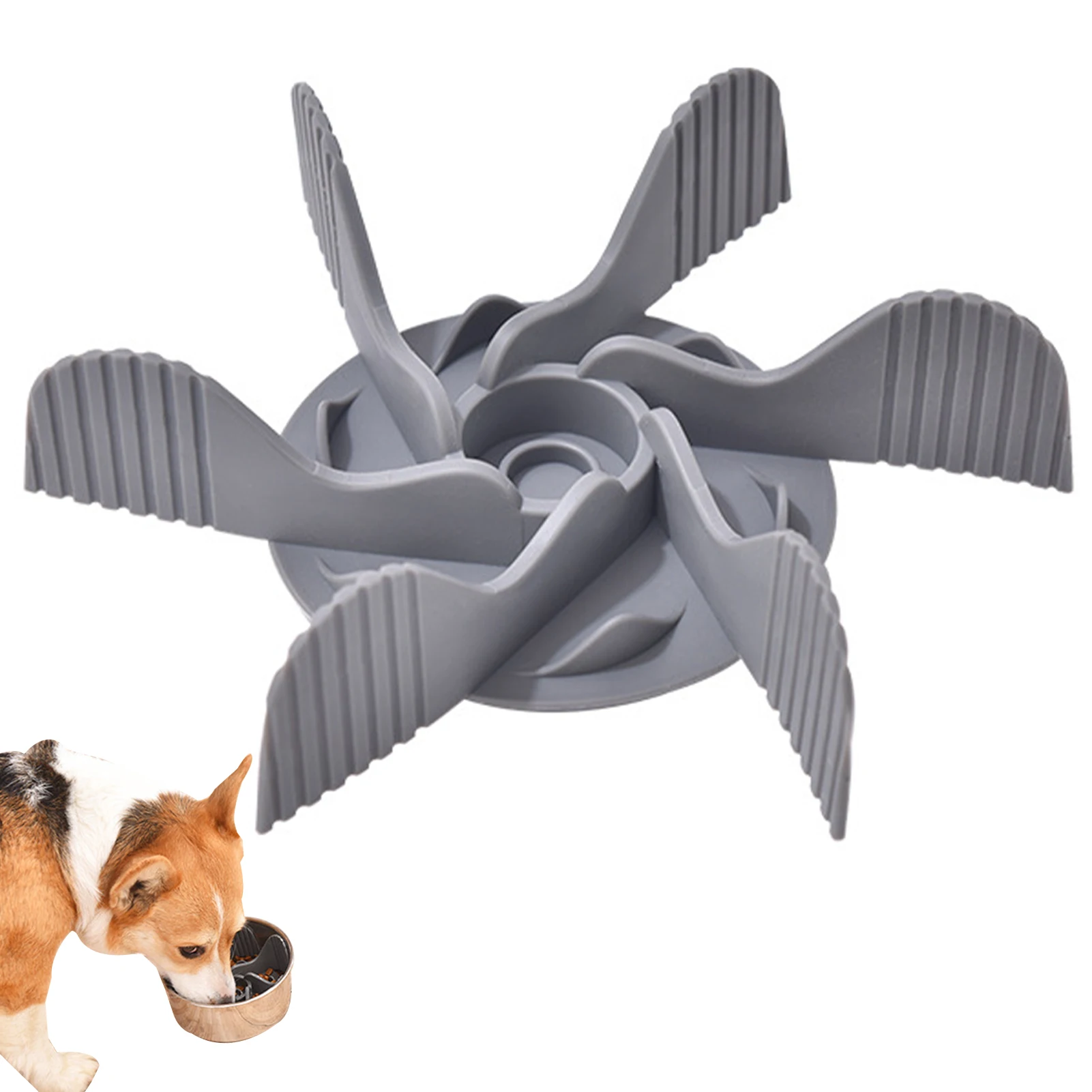 

Миска для собак с медленной кормушкой, миски для собак с присосками осьминога, миска для домашних питомцев для удержания собак или корма для...